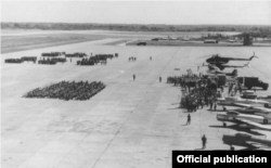 Así lucía la base aérea de San Antonio de los Baños en abril de 1963.