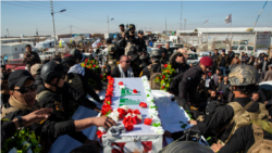 Funeral del general Qassem Soleimani en Irán.