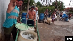 (Archivo) Crisis de agua en Holguín. 