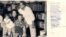 En la imagen, fotografía facilitada por  Centro de Editores de unos poemas que forman parte del libro junto a una foto de Eliseo Diego acompañado por su esposa Bella García Marruz, y sus hijos Josefína, Eliseo Alberto y Constante.
