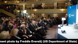 Rubio habló de la necesidad de disuadir las fuerzas de destrucción de la civilización que hoy amenazan tanto a Estados Unidos como a Europa.