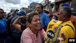 Cientos de personas protagonizaron nuevas protestas por alimentos en Caracas