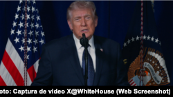 Donald Trump ofrece una actualización sobre la Operación Furia Épica