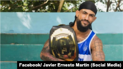 Javier Martín Gutiérrez es un luchador cubano de artes marciales mixtas.