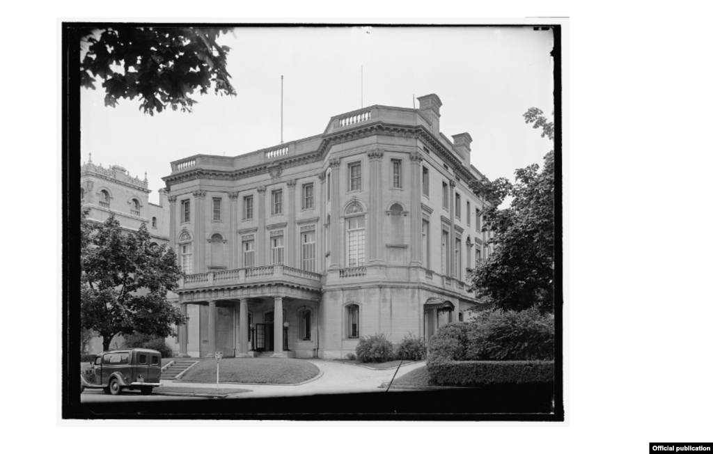 La embajada de Cuba en Washington en 1937. Foto Biblioteca del Congreso.