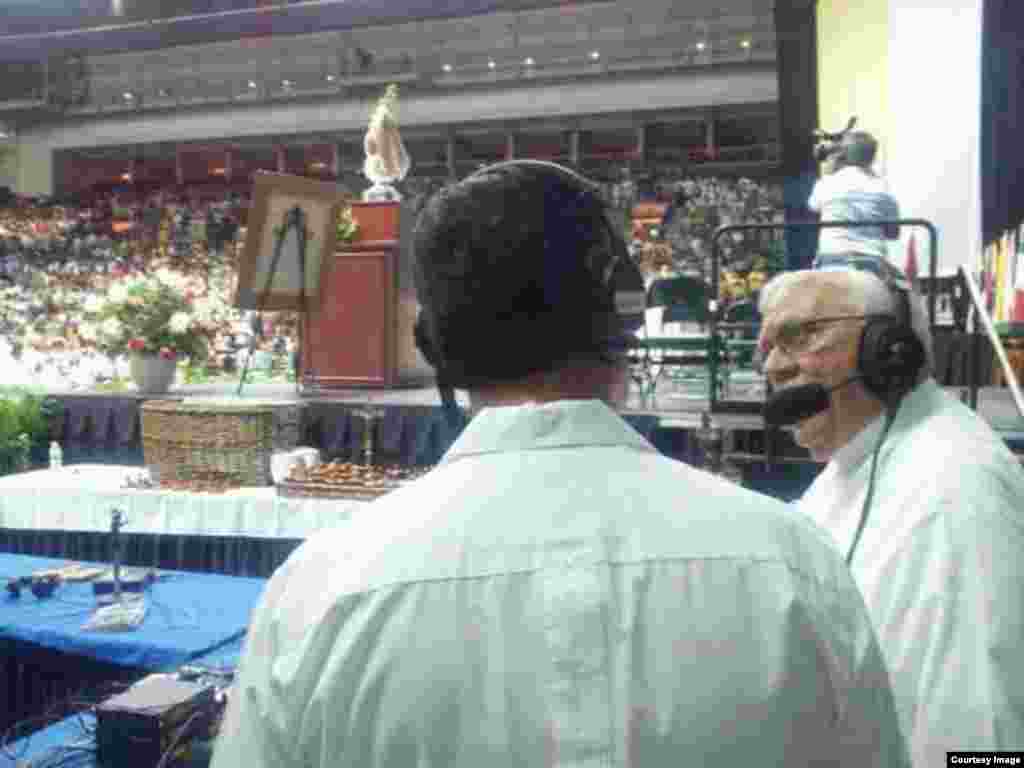 Radio Martí trasmitió en vivo la misa de la Virgen de la Caridad 