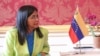 Delcy Rodríguez, la vicepresidenta ejecutiva del régimen de Nicolás Maduro y actual presidenta interina de Venezuela.