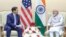El secretario de Estado de EEUU, Marco Rubio, se reunió en Nueva Delhi con el primer ministro de la India, Narendra Modi.