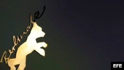 Imagen del oso de oro, logotipo de la Berlinale.