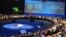  Vista general de la reunión de presidentes durante la segunda jornada de la II Cumbre de la Comunidad de Estados Latinoamericanos y Caribeños (Celac).