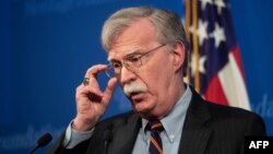 El asesor de seguridad nacional de la Casa Blanca John Bolton.