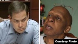 El senador cubanoamericano Marco Rubio habló telefónicamente con el opositor cubano en huelga de hambre Guillermo Fariñas.