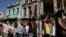 Protestas contra el gobierno de Cuba el 11 de julio de 2021, en La Habana. (Reuters / Alexandre Meneghini).