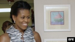 Michelle Obama. Foto de archivo