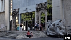 Fachada del Museo Nacional de Bellas Artes de La Habana.