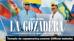Gente de Zona en la Copa América 2021.