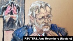 Neumólogo en caso Floyd testitifica ante el jurado. REUTERS/Jane Rosenberg. 
