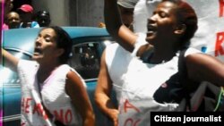 foto Arcelio Rafael Molina protesta en La Habana 15 junio