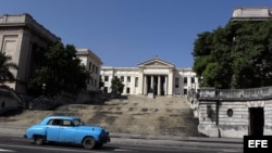 Vista de la Universidad de La Habana.