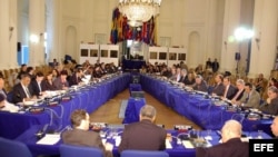 Foto de archivo. Vista general de la inauguración del 122 período ordinario de sesiones de la Comisión Interamericana de Derechos Humanos (CIDH). 