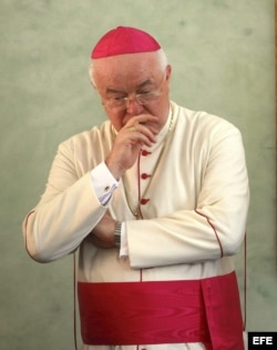 Fotografía de archivo del 12 de agosto de 2011 del destituido nuncio apostólico en el país, Jósef Wesolowski.