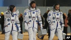 Los tripulantes enfrentan una prueba de resistencia en la Estación Espacial Internacional.