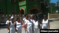 Reporta Cuba. Damas de Blanco. Foto: Berta Soler.