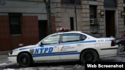 Vehiculo de patrulla de la Policia de Nueva York