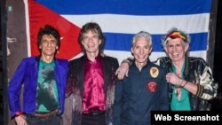 Los Rolling Stones en La Habana.