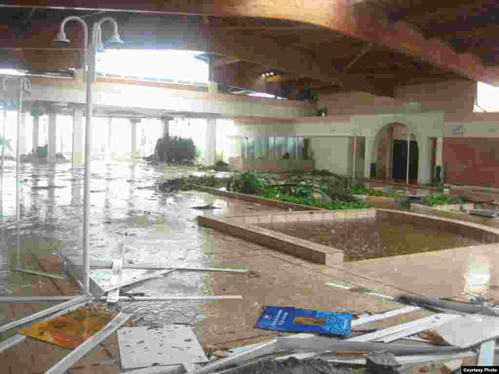 Hoteles afectados en Cayo Coco