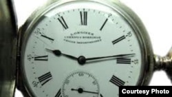 Reloj Longines de 1908 importado por la joyería habanera Cuervo y Sobrinos. Si estuviera en Cuba podría pasar a ser propiedad del Estado.