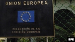 Imagen del edificio de la delegación de la Comisión Europea en La Habana, Cuba. 