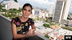 La bloguera cubana Yoani Sánchez.
