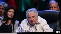  El presidente de Uruguay, José Mujica, participa en la sesión plenaria de la II Cumbre de la Comunidad de Estados Latinoamericanos y Caribeños (Celac) 