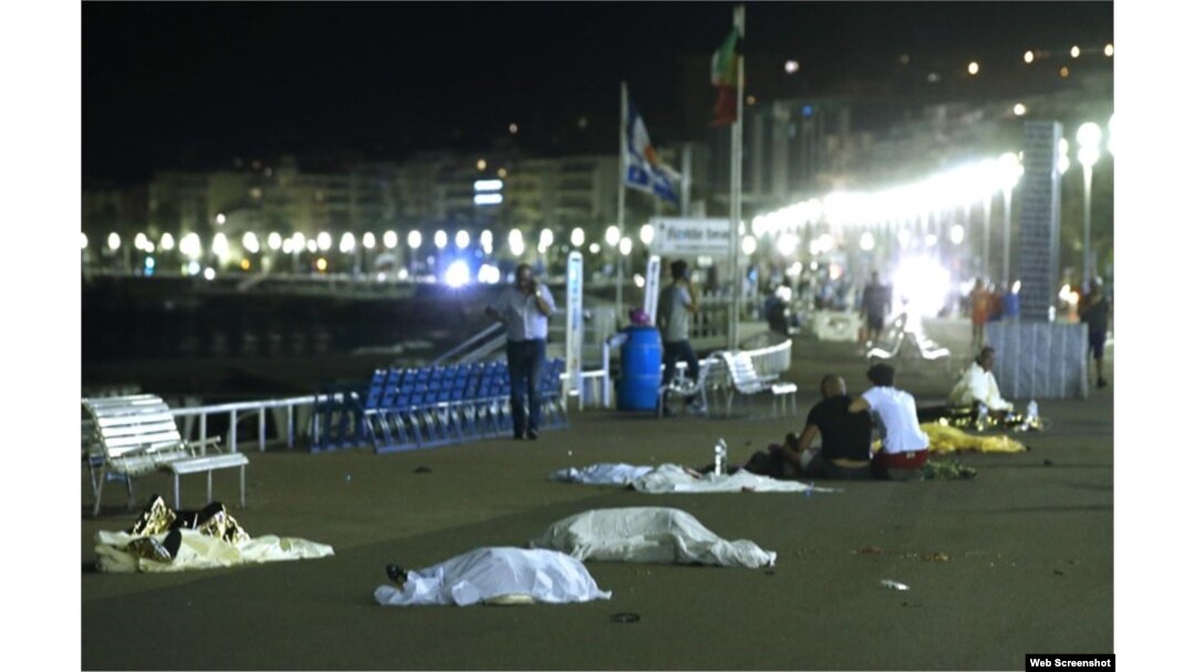 Personas atropelladas por atentado terrorista en el Paseo de los Ingleses, Niza