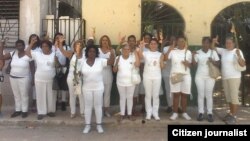 Detienen a Damas de Blanco en La Habana