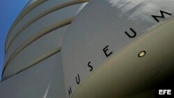 Vista exterior del Museo Guggenheim en Nueva York.
