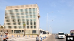 Sección de Intereses de Estados Unidos (SINA), en La Habana (Cuba). 