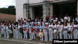 Reporta Cuba Damas de Blanco Noviembre 2 Habana Foto Angel Escobedo.