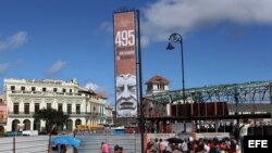 495 aniversario de la fundación de la villa San Cristóbal de La Habana