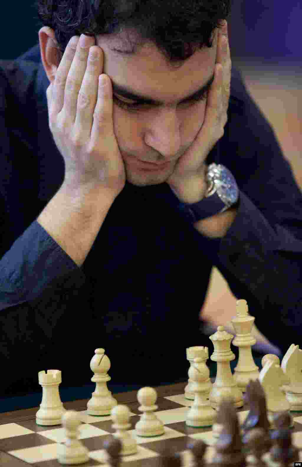 El Gran Maestro Leinier Domínguez quedó cuarto en las partidas rápidas del ajedrez de los Juegos Mundiales de la Mente, en Pekín. 
