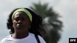 Berta Soler, líder de las Damas de Blanco.