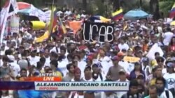 Venezolanos vuelven a las calles a protestar por inseguridad, inflación y carestías