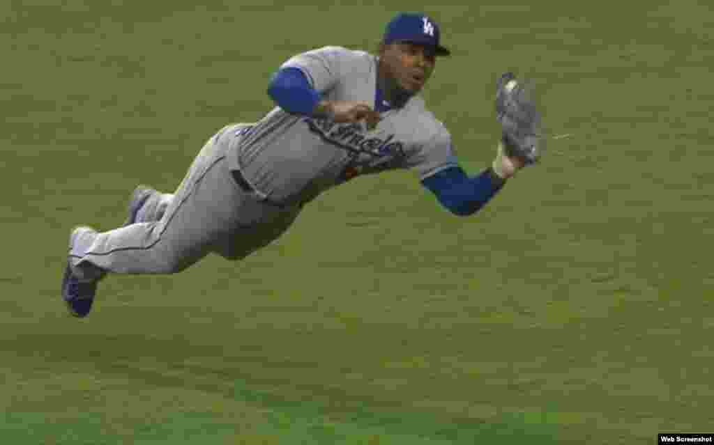 Yasiel Puig (Cienfuegos, 1990) – Jardinero derecho de los Dodgers de Los Ángeles