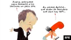 Caricaturas de Garrincha.