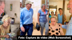 Hammer visita a cubanos para conversar sobre la entrega de ayuda humanitaria de EEUU