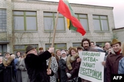 LITHUANIA-STRUGGLE FOR INDEPENDENCE-FLAG