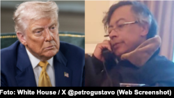 Donald Trump y Gustavo Petro conversaron por teléfono