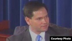 El senador republicano por Florida, Marco Rubio.
