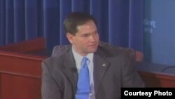 El senador republicano por Florida, Marco Rubio.
